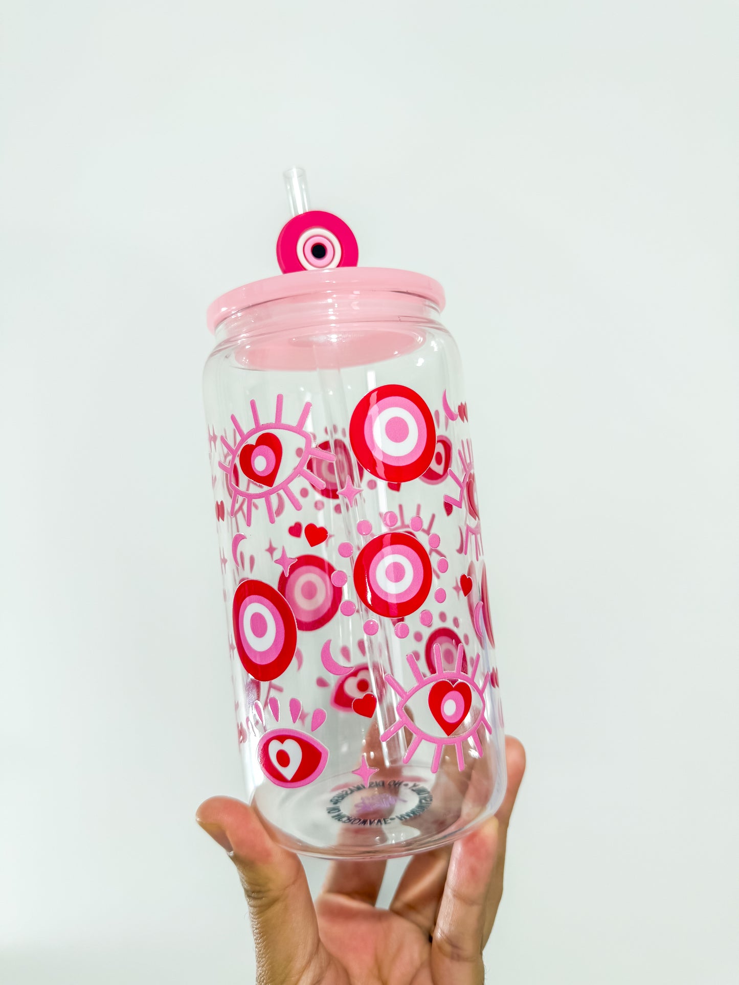 Valentine's Day Evil Eye Can Cup