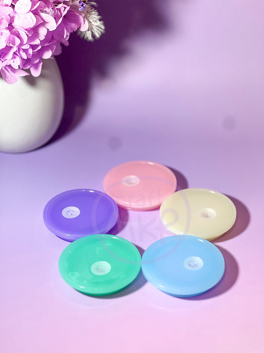 Replacement Lids & Plastic Straws for Can Glasses