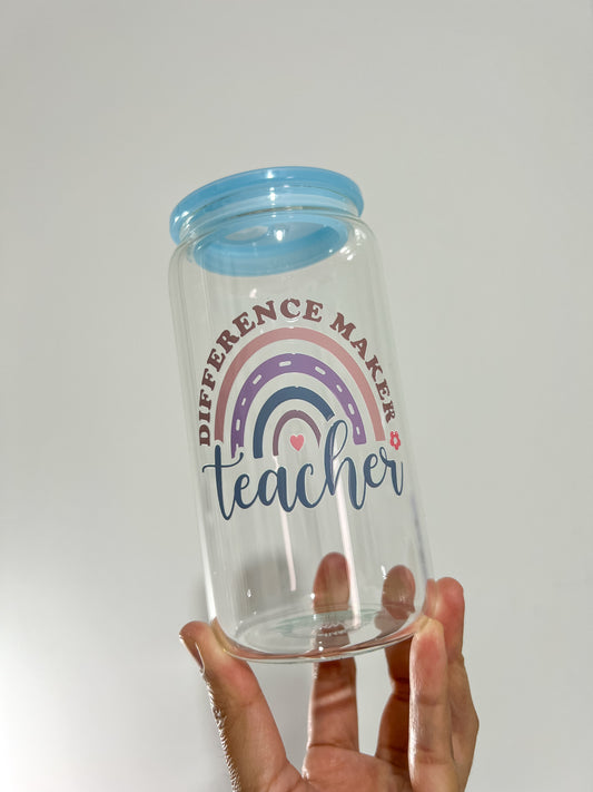 Teacher Difference Maker Can Cup