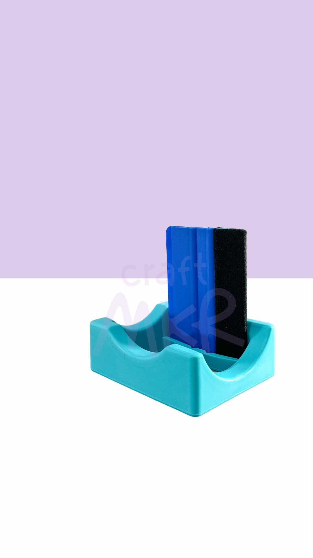 Silicone Cup or Tumbler Cradle with Squeegee Set