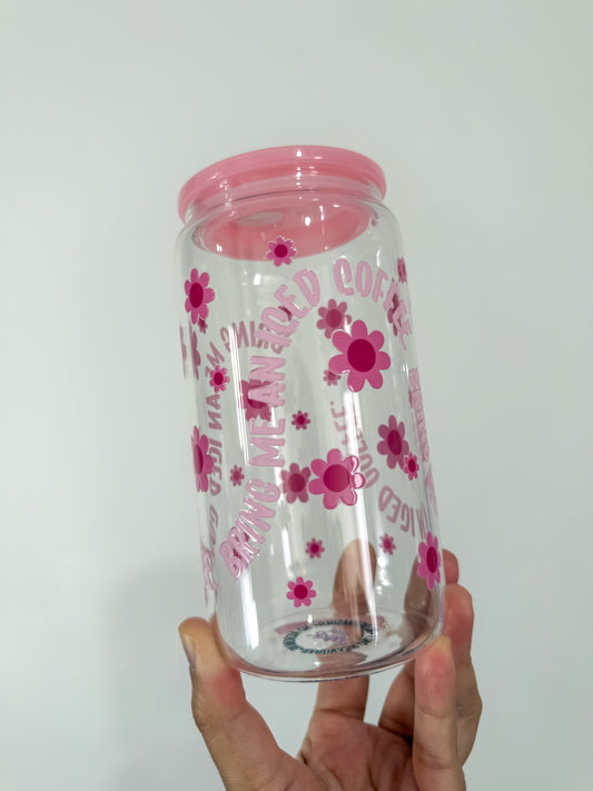 Bring Me Iced Coffee Can Cup