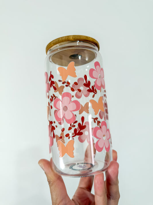 Autumn Blooms Can Cup