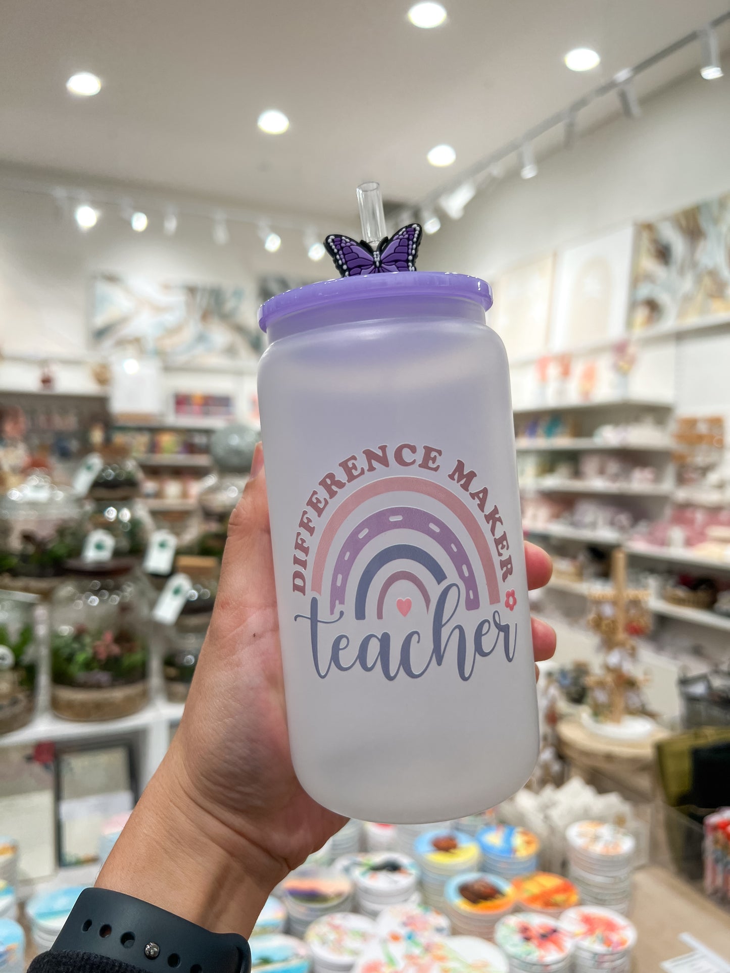 Teacher Difference Maker Can Cup
