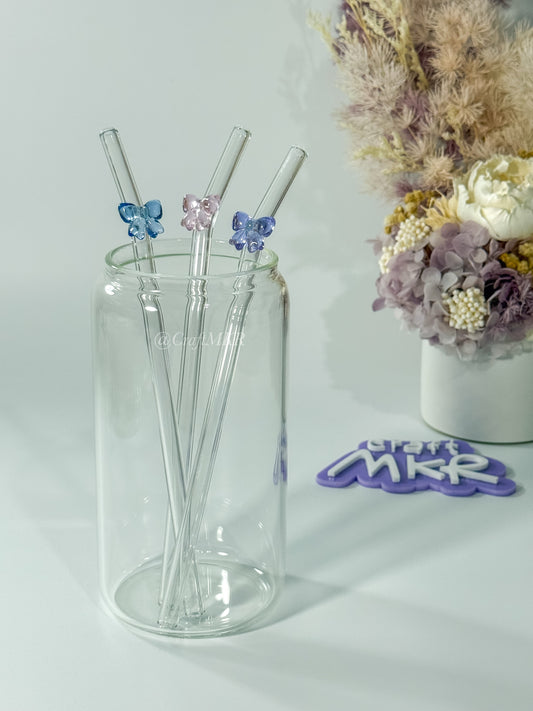 Bow Glass Straws