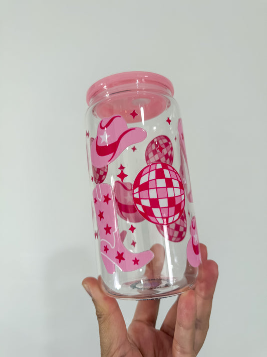 Pink Retro Can Cup