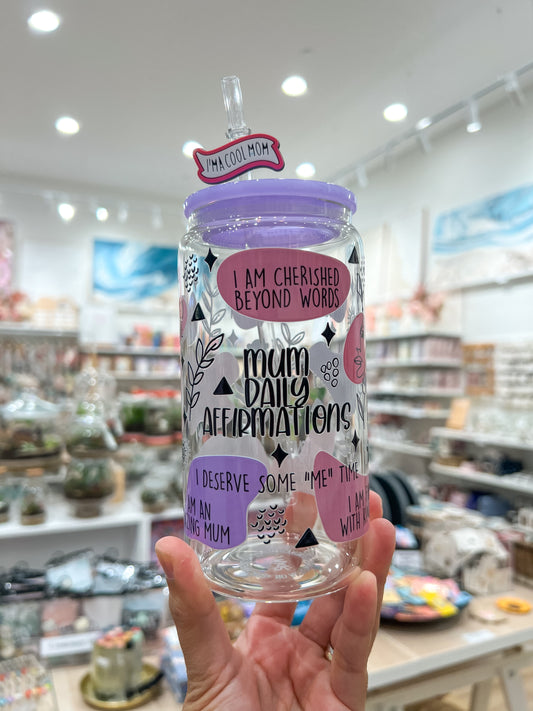 Mum Daily Affirmations V2 Can Cup