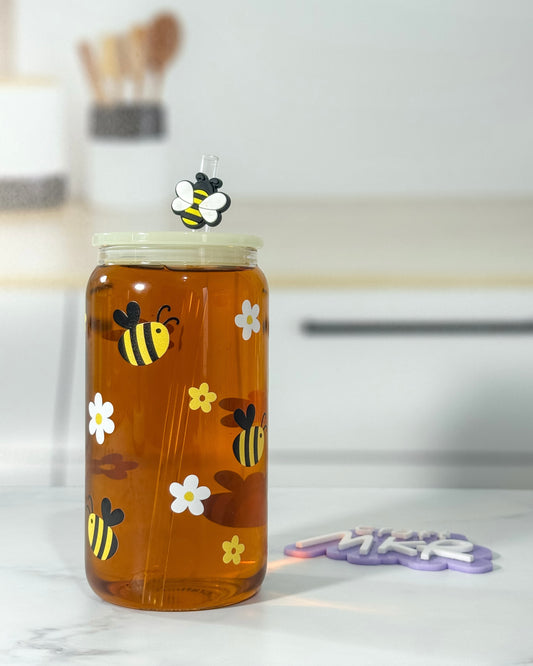 Dishwasher Safe Can Cup Bees