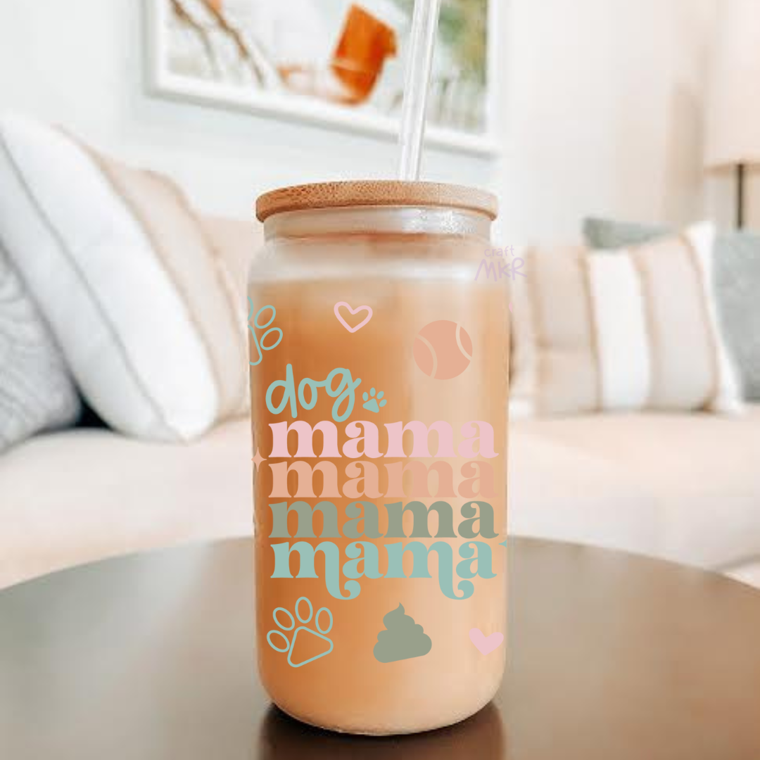 Dog Mama Can Cup