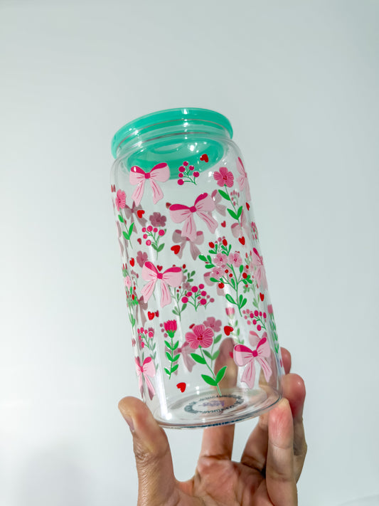 Sweet Bow Garden Can Cup