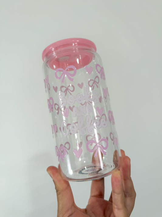 Books and Coffee Can Cup