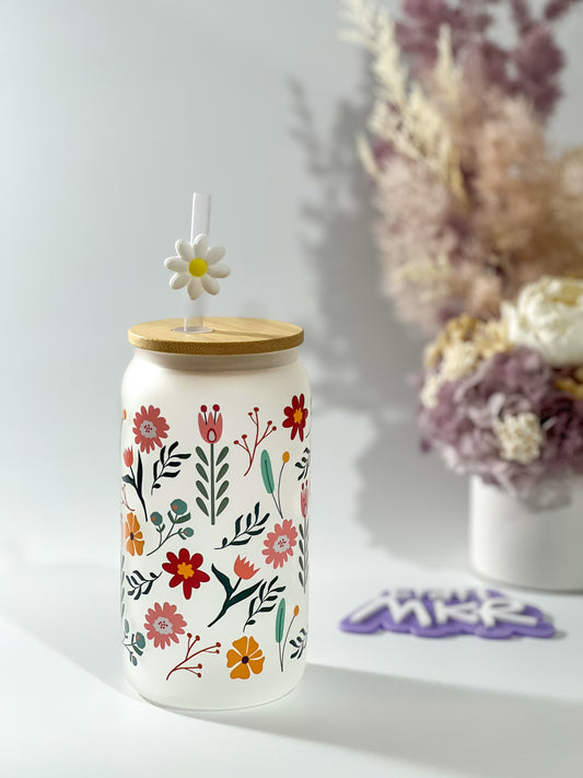 Straw Charms - Florals & Animals