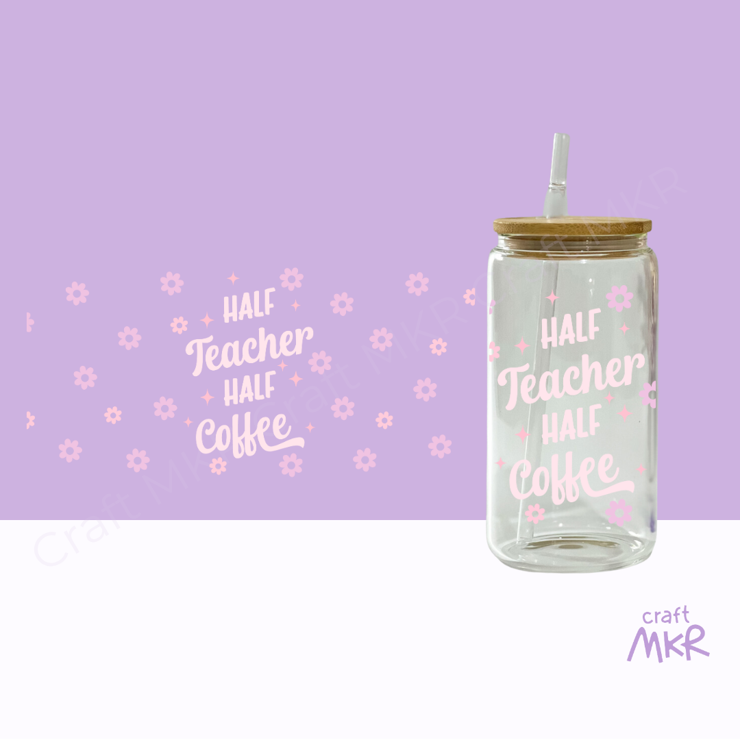 Half Teacher Half Coffee Can Cup
