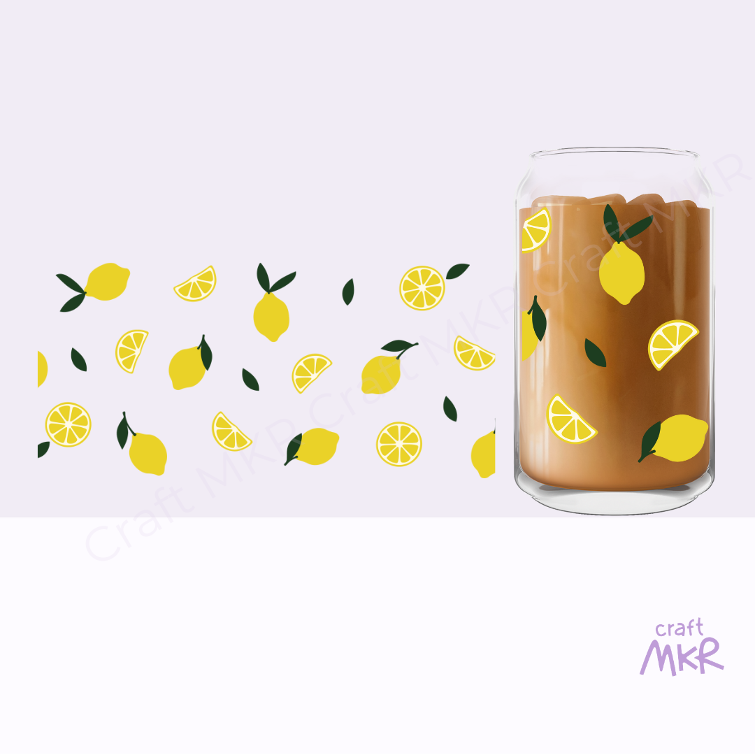 Lemon Slices Can Cup