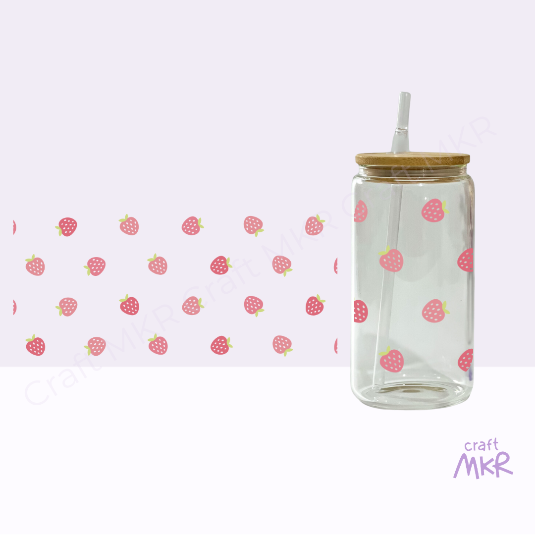 Mini Strawberries Can Cup