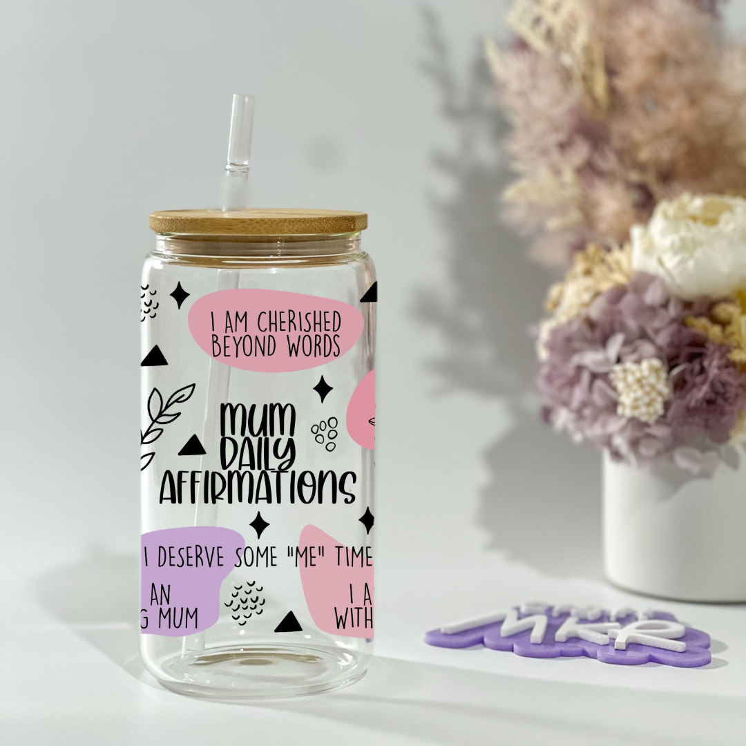 Mum Daily Affirmations V2 Can Cup