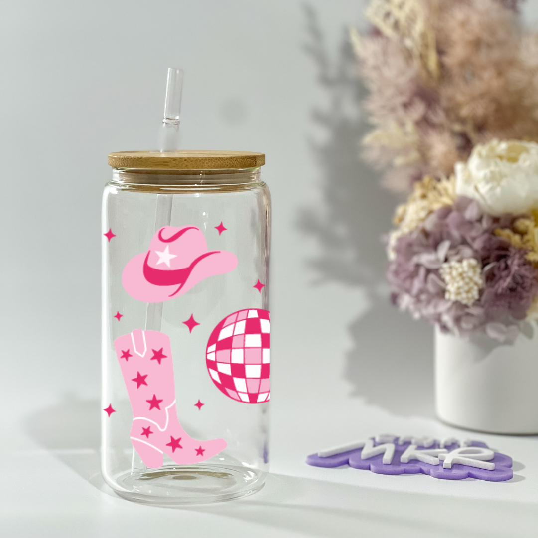 Pink Retro Can Cup