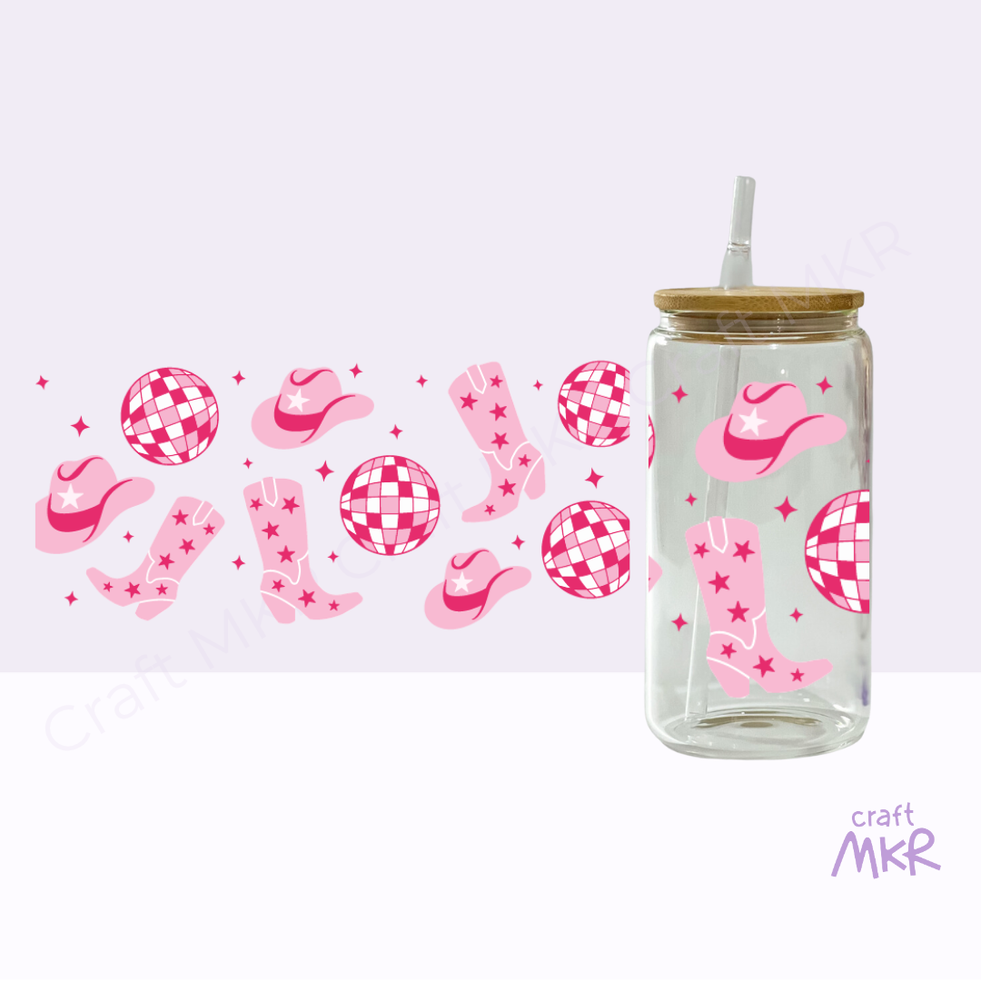Pink Retro Can Cup
