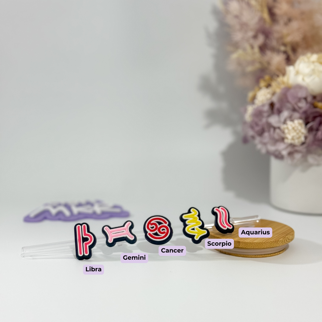 Straw Charms - Evil Eye & Zodiac Signs