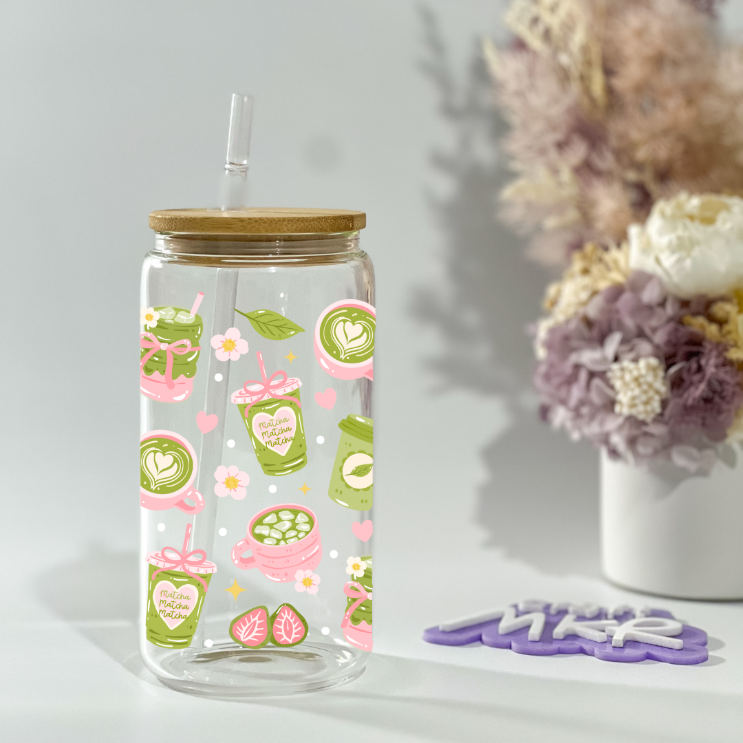 Sweet Matcha Magic Can Cup