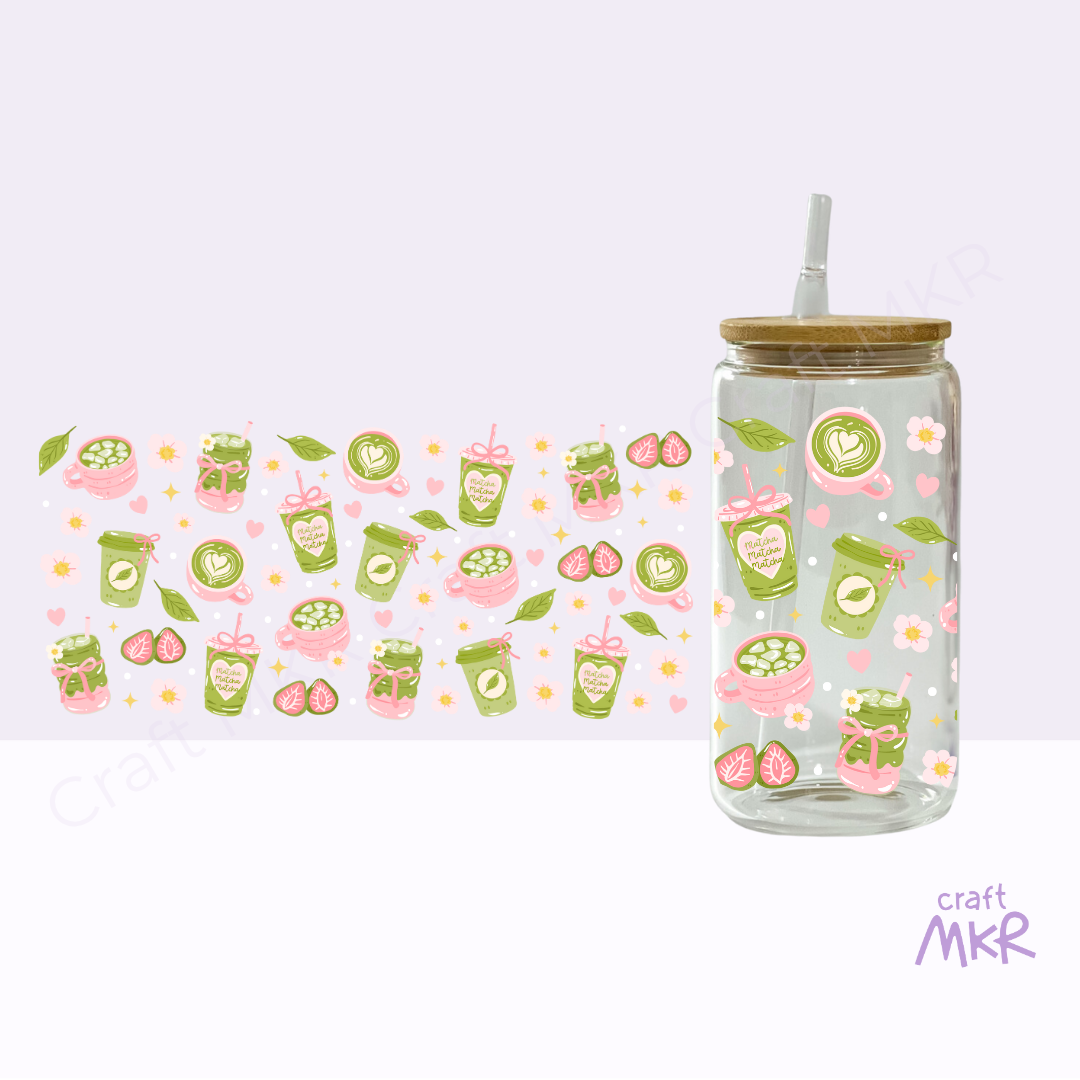 Sweet Matcha Magic Can Cup