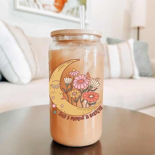 Take A Moment to Breathe Can Cup