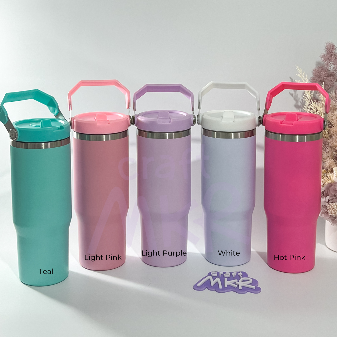 Personalised Name Water Bottle (30oz) with Handle