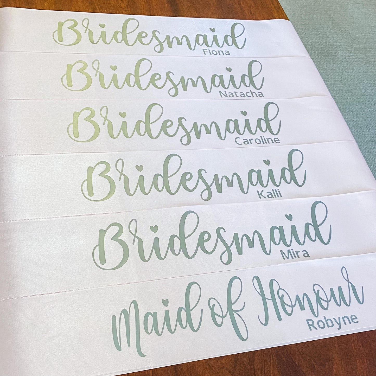 Personalised Sashes for All Occasions