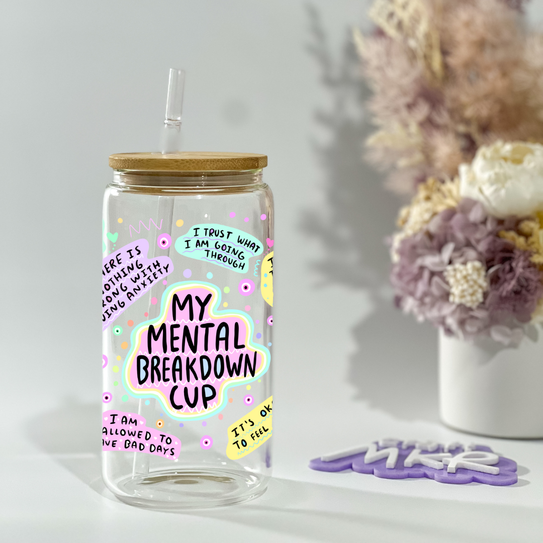 Mental Health/Awareness Can Cups