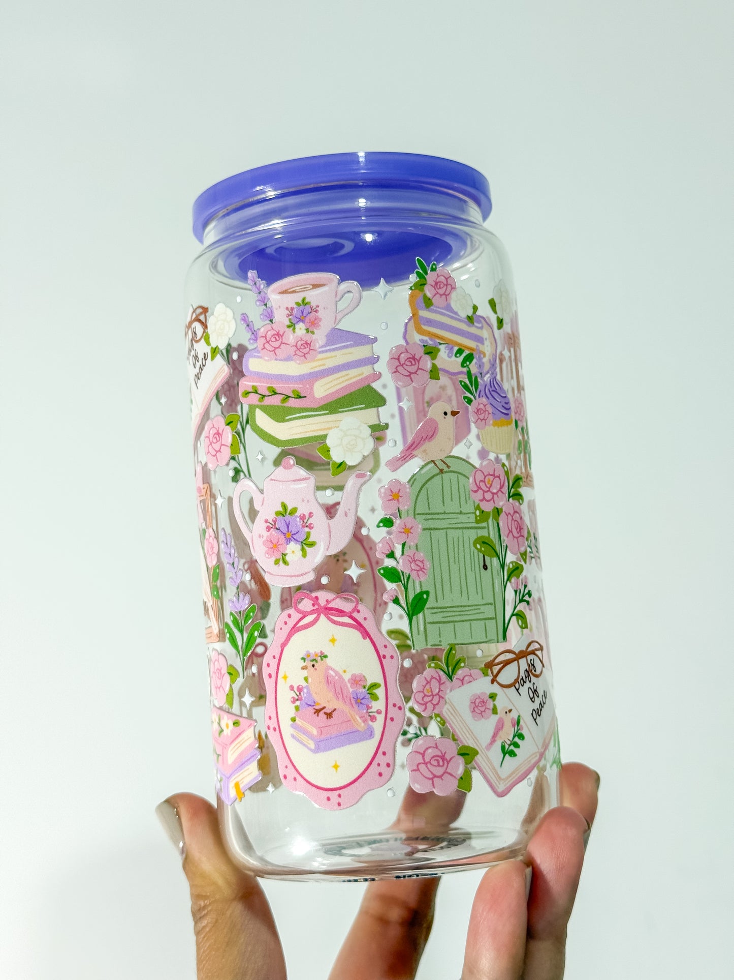 Bookish Garden  Can Cup