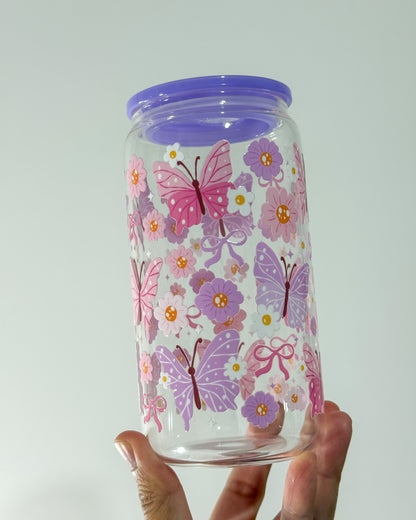 Coquette Butterfly Can Cup