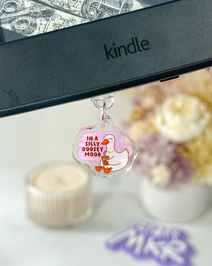In a Silly Goosey Mood Dust Plug Charm / Kindle Charm