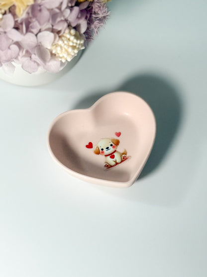 Personalised Mini Heart Ring Dish