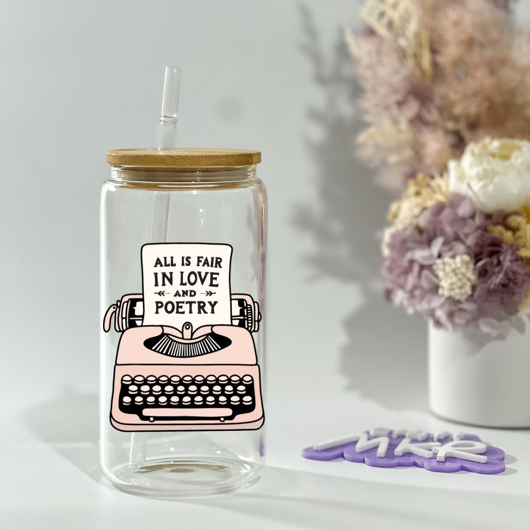 All is Fair in Love & Poetry Can Cup