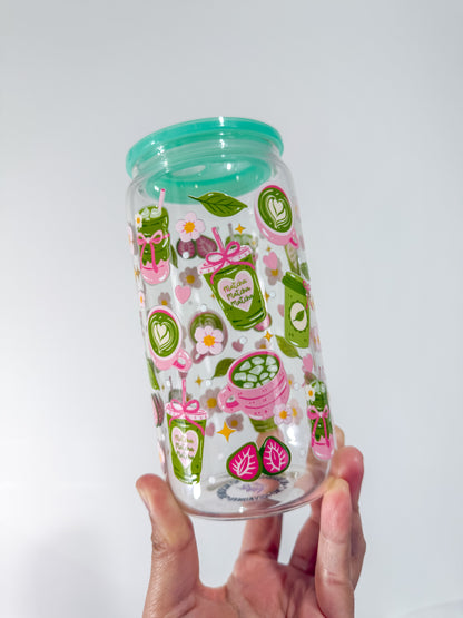 Sweet Matcha Magic Can Cup