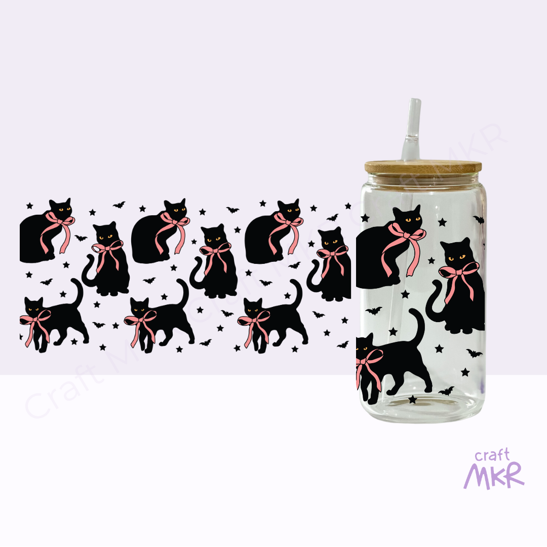 Midnight Cat Can Cup