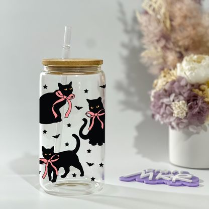 Midnight Cat Can Cup