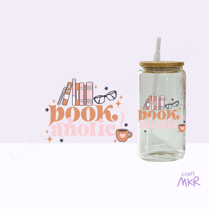 Bookaholic Can Cup