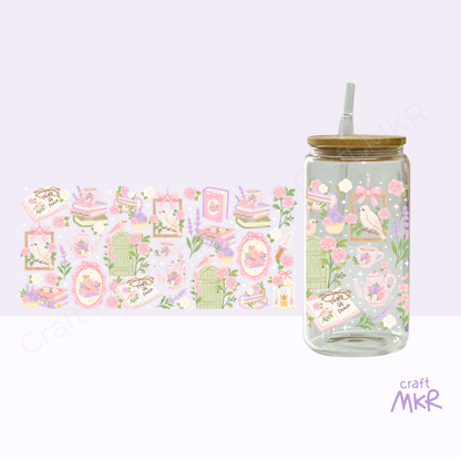 Bookish Garden  Can Cup