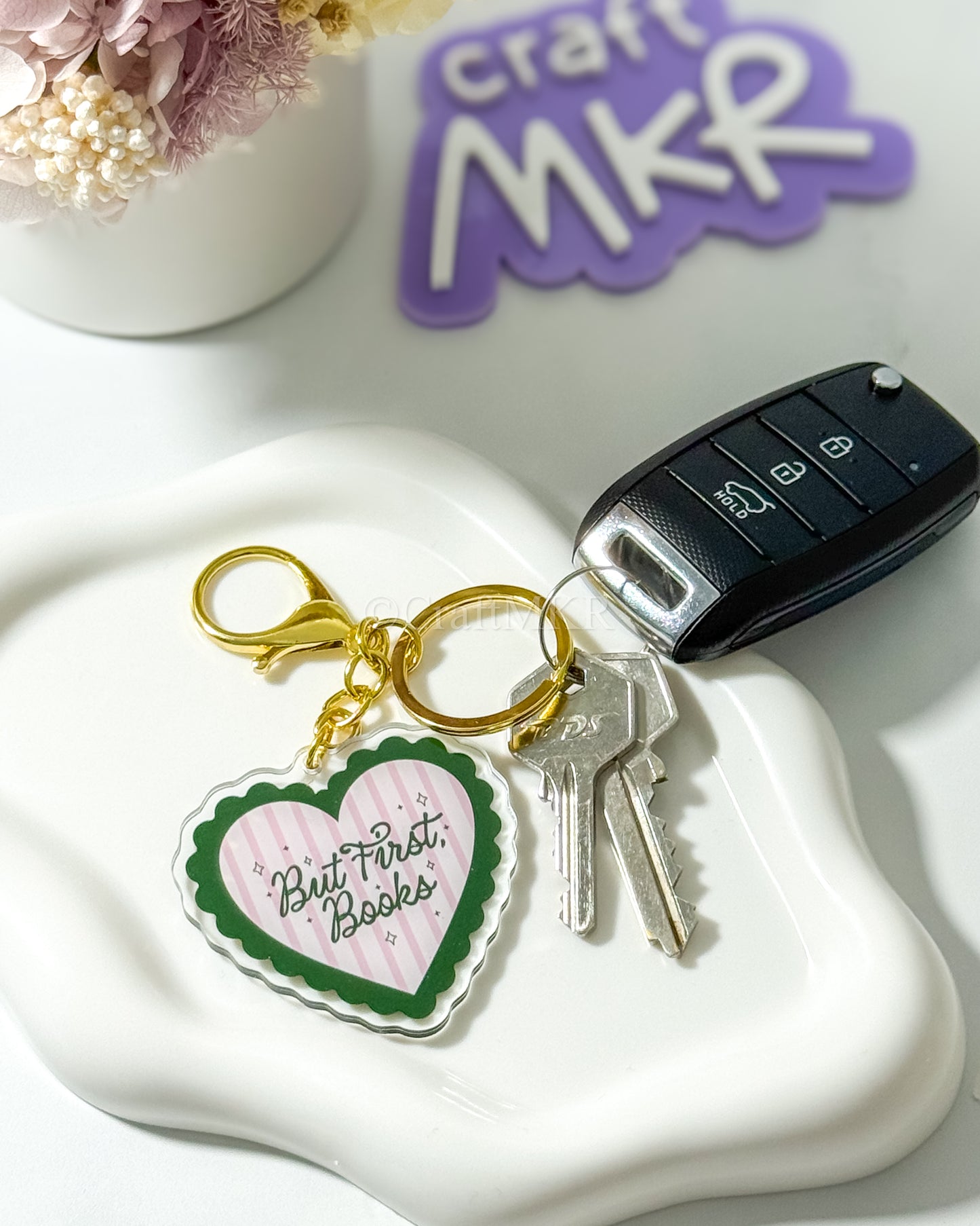But First Books Keyring