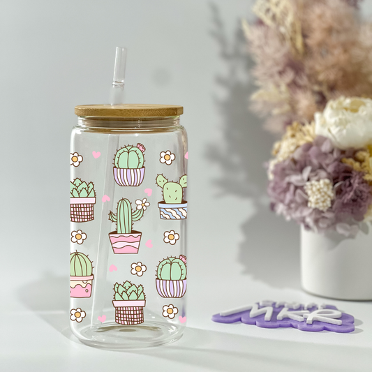 Cactus Cuties Can Cup