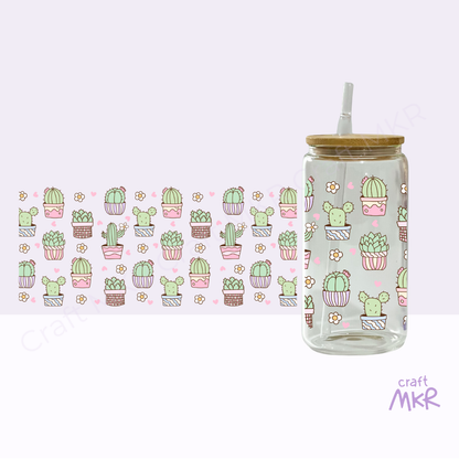 Cactus Cuties Can Cup