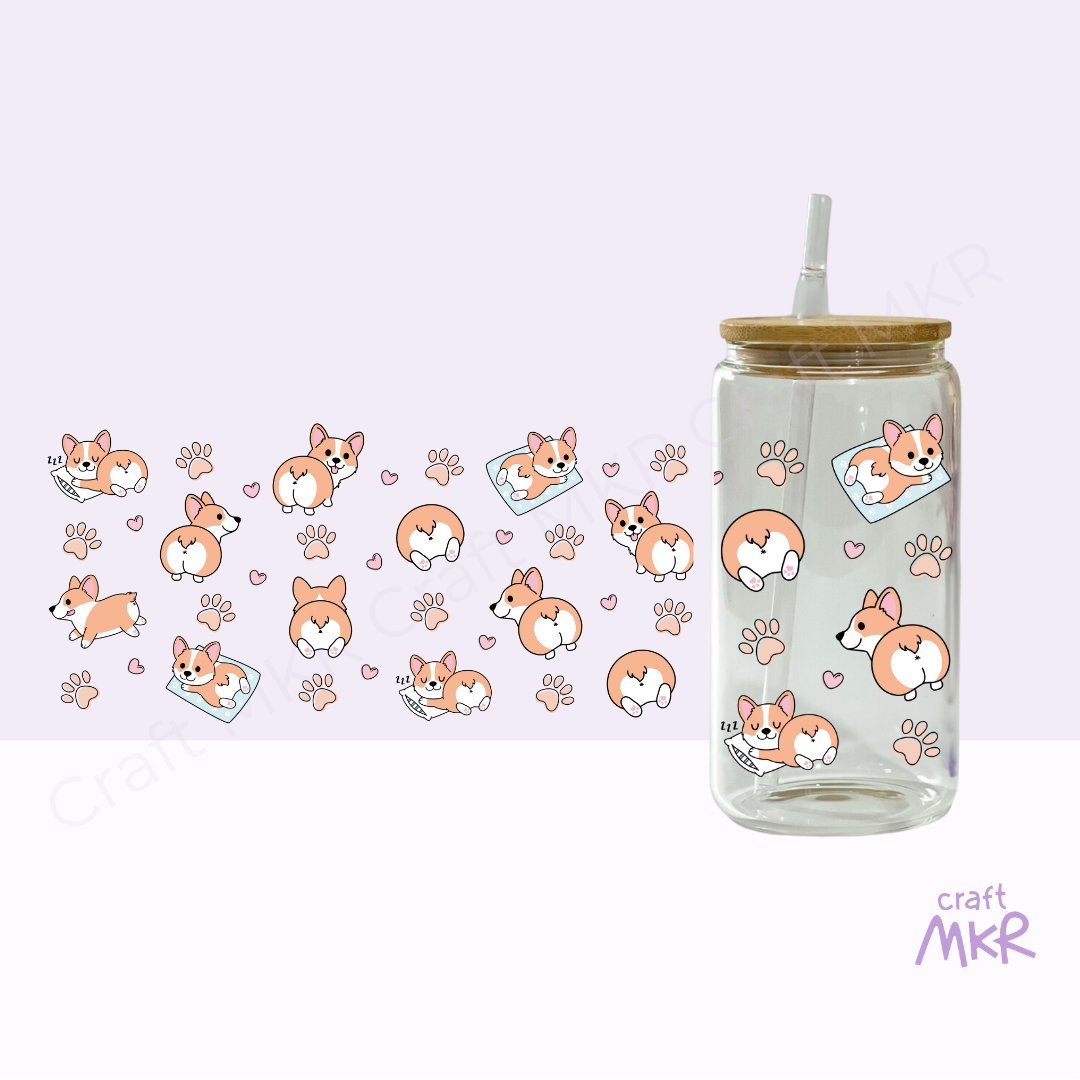 Corgi Butts Can Cup