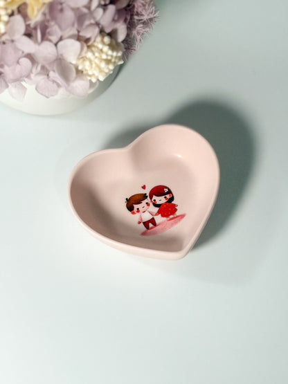 Personalised Mini Heart Ring Dish