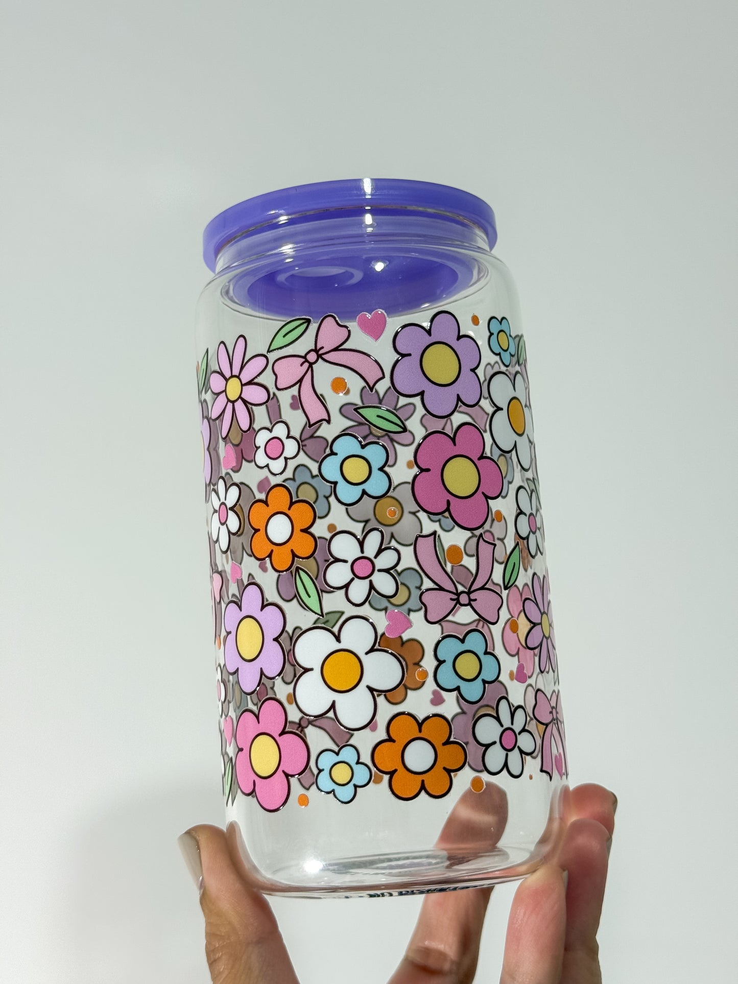 Flower Power Can Cup