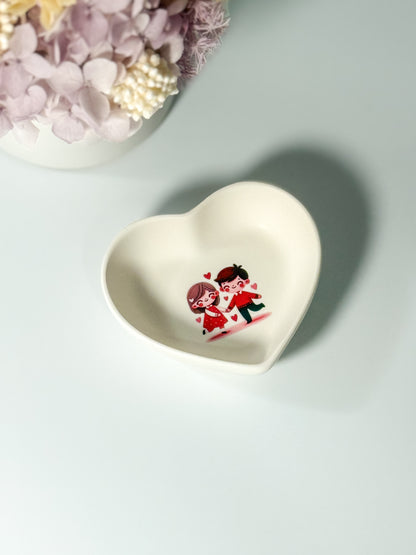 Personalised Mini Heart Ring Dish