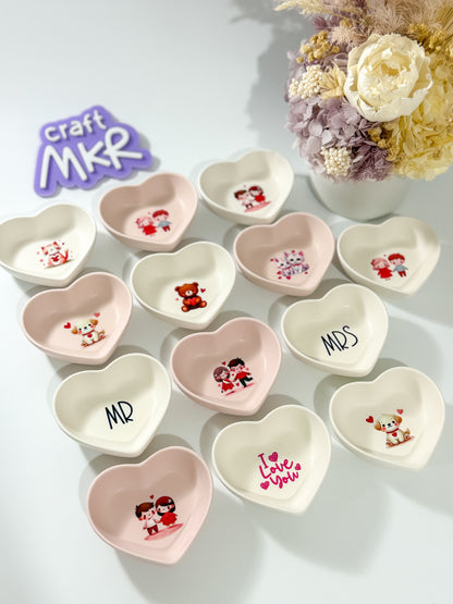 Personalised Mini Heart Ring Dish