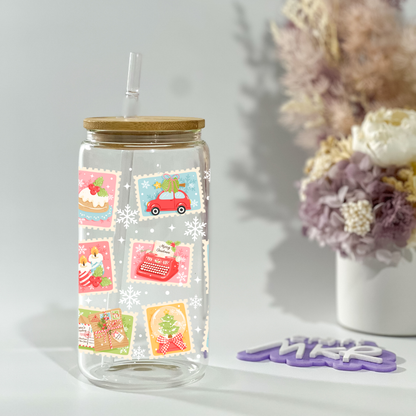 Festive Stamps Can Cup