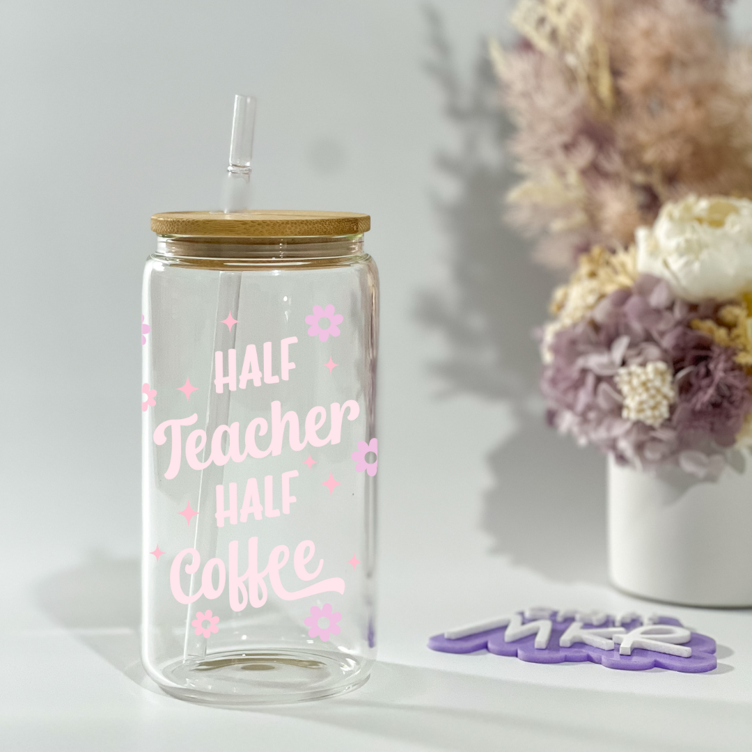 Half Teacher Half Coffee Can Cup