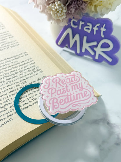 I Read Past My Bedtime Ereader & Phone Magsafe Grip