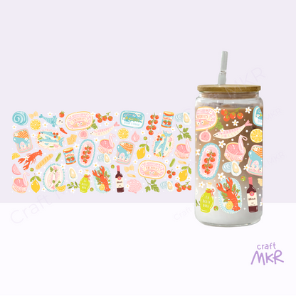 La Dolce Vita Glass Can Cup